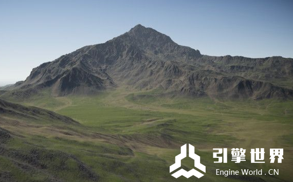 unity3d 山地环境模型 PBR Mountain Landscape 