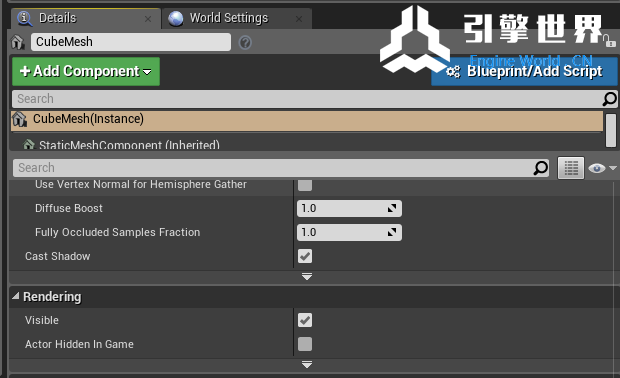 Rendering标签